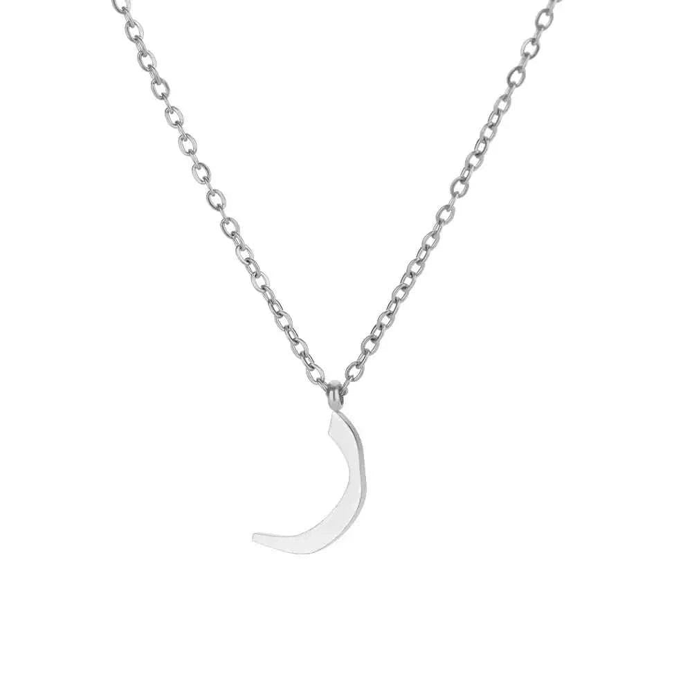 Arabic Alphabet Necklace For Women Fashion Simple Stainless Steel LettSPECIFICATIONSBrand Name: HPTOTMGCN: ZhejiangChain Type: Link ChainChoice: yesCompatibility: All CompatibleFine or Fashion: fashionFunction: Mood TrackerGender: WomeMyemaanMy EmaanArabic Alphabet Necklace